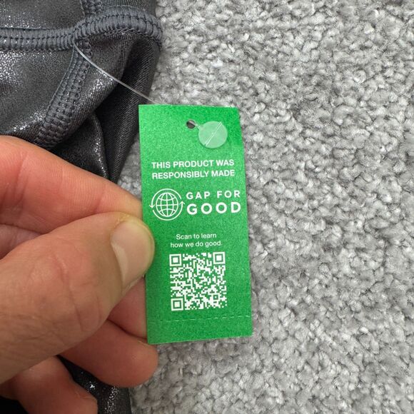 Gap Fit High Rise Compressio Recycled Power Full Length Legging Women Medium NWT - Picture 7 of 15